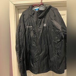 Columbia Black Raincoat for Men